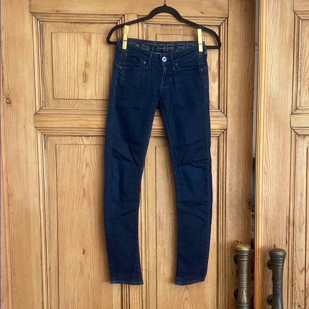G-Star Women's Skinny Jeans - Dark Blue